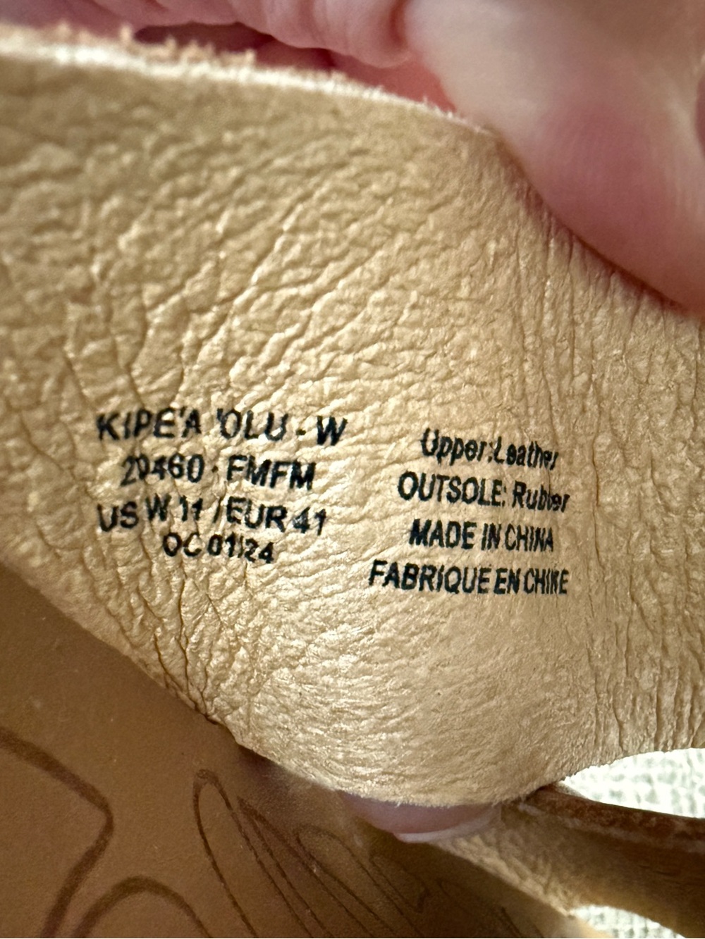 OluKai Kipea Olu slide sandals women’s 11 / 41 - Picture 6 of 8